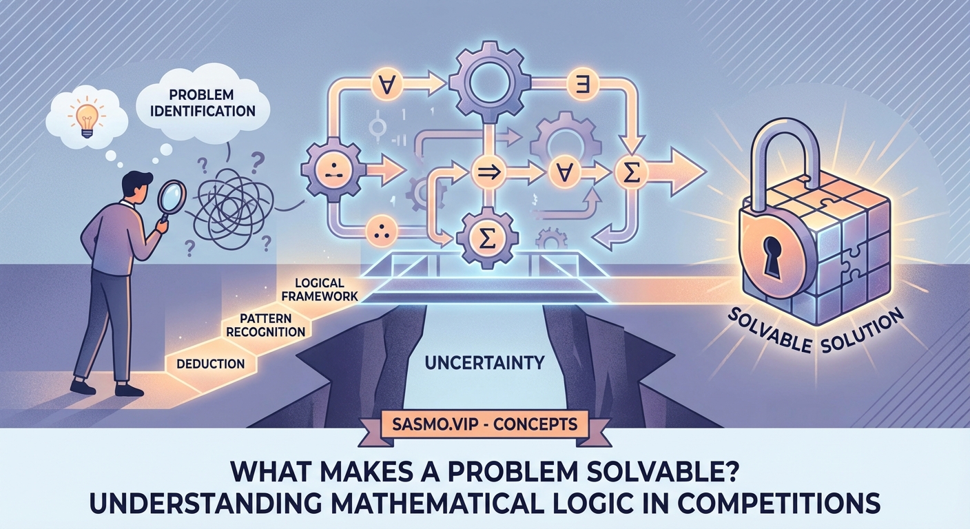What Makes a Problem Solvable? Understanding Mathematical Logic in Competitions - Illustration 2