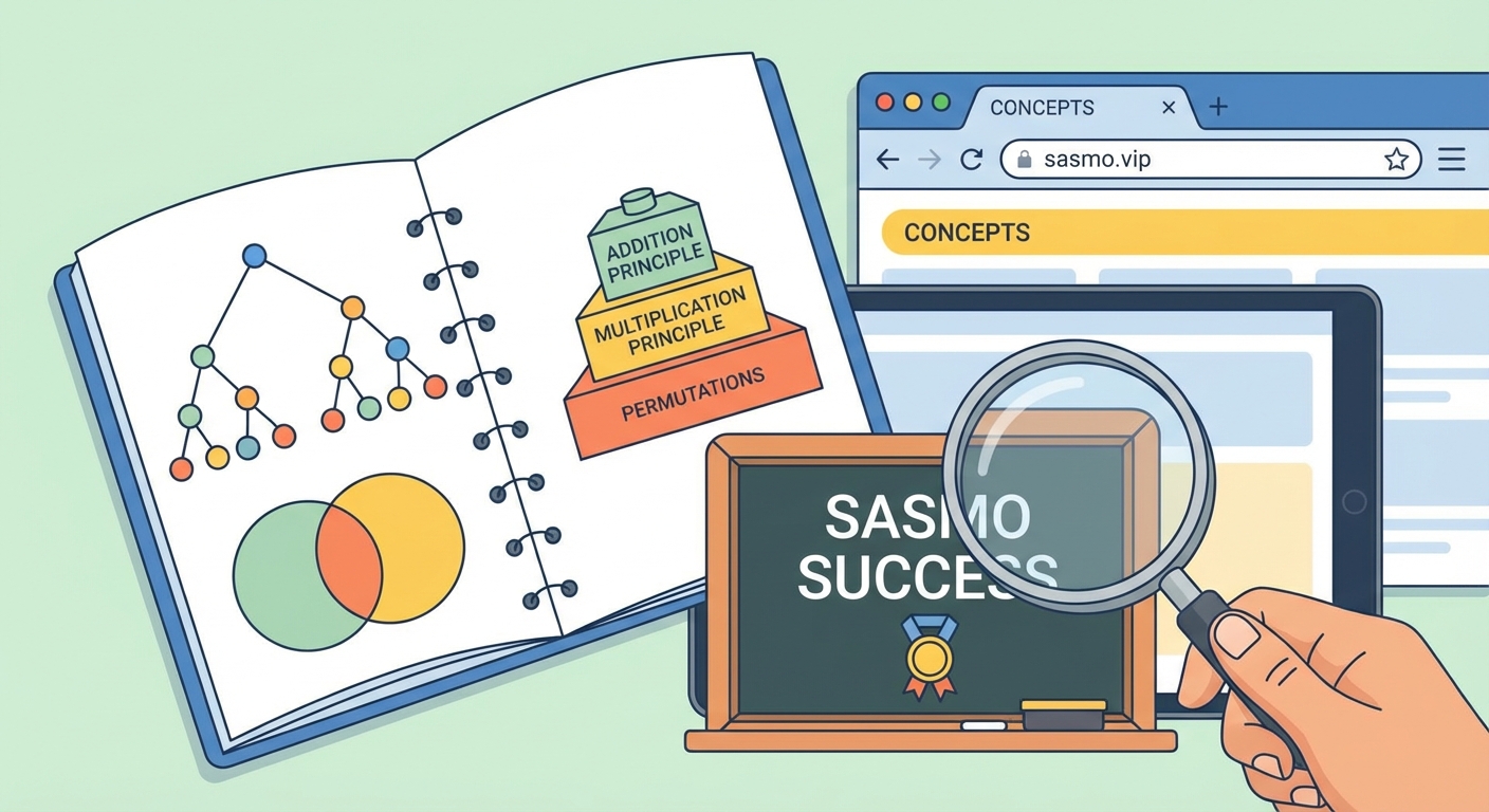 Combinatorics Made Simple: Counting Principles for SASMO Success — 1