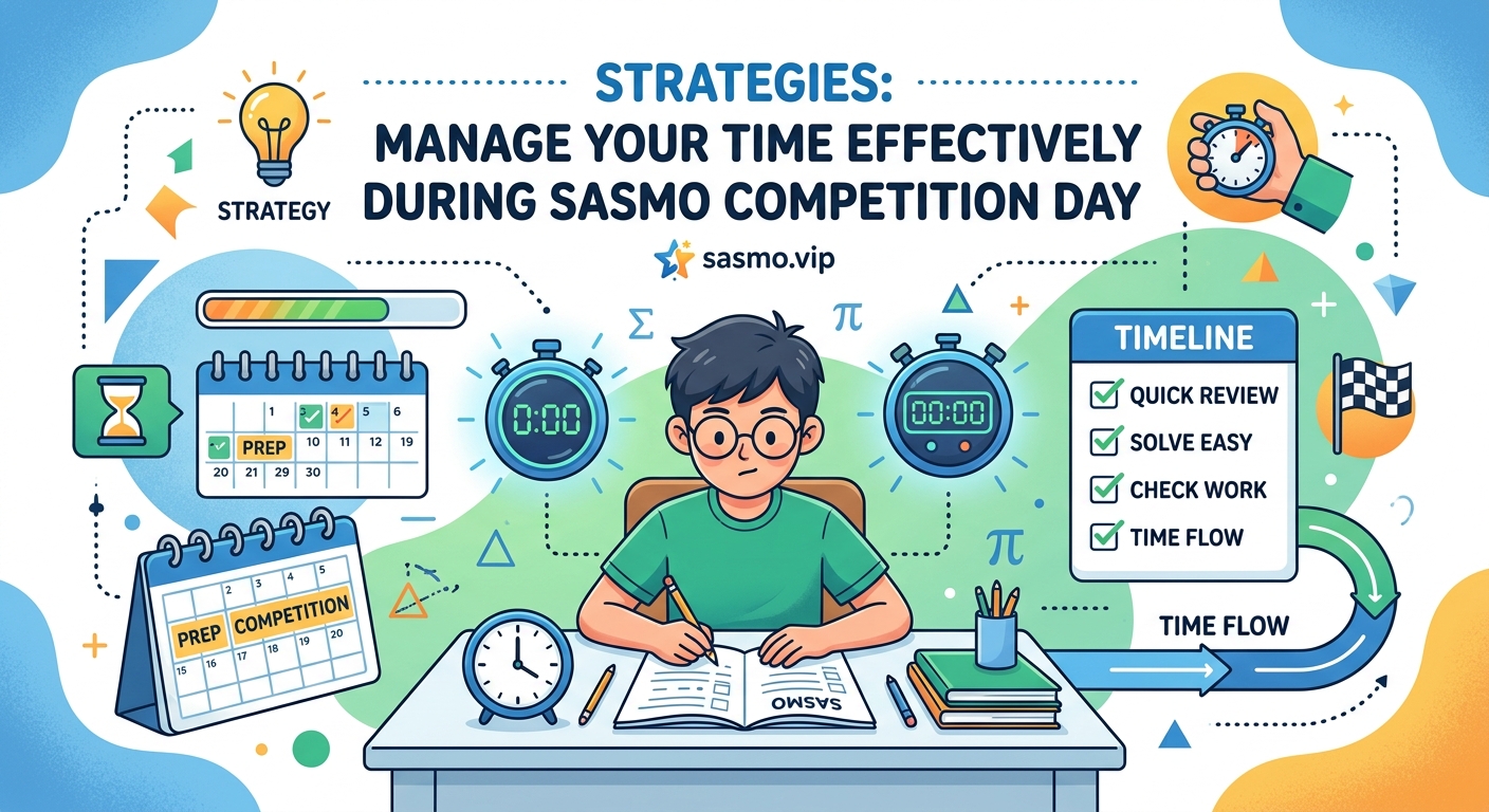 How to Manage Your Time Effectively During SASMO Competition Day — image 1