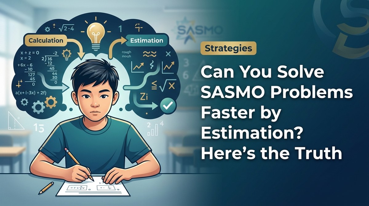 Can You Solve SASMO Problems Faster by Estimation? Here’s the Truth