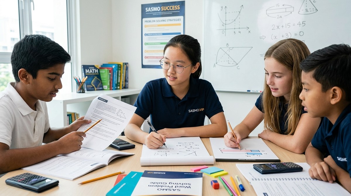 Effective Strategies to Master Math Word Problems for SASMO Success