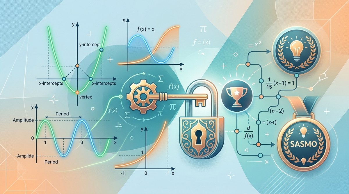 Why Understanding Functions and Graphs Is Key for SASMO Success