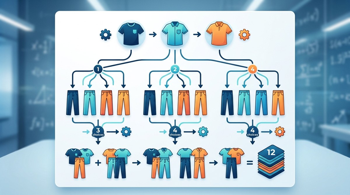 How to Tackle SASMO Counting Problems Using the Multiplication Principle